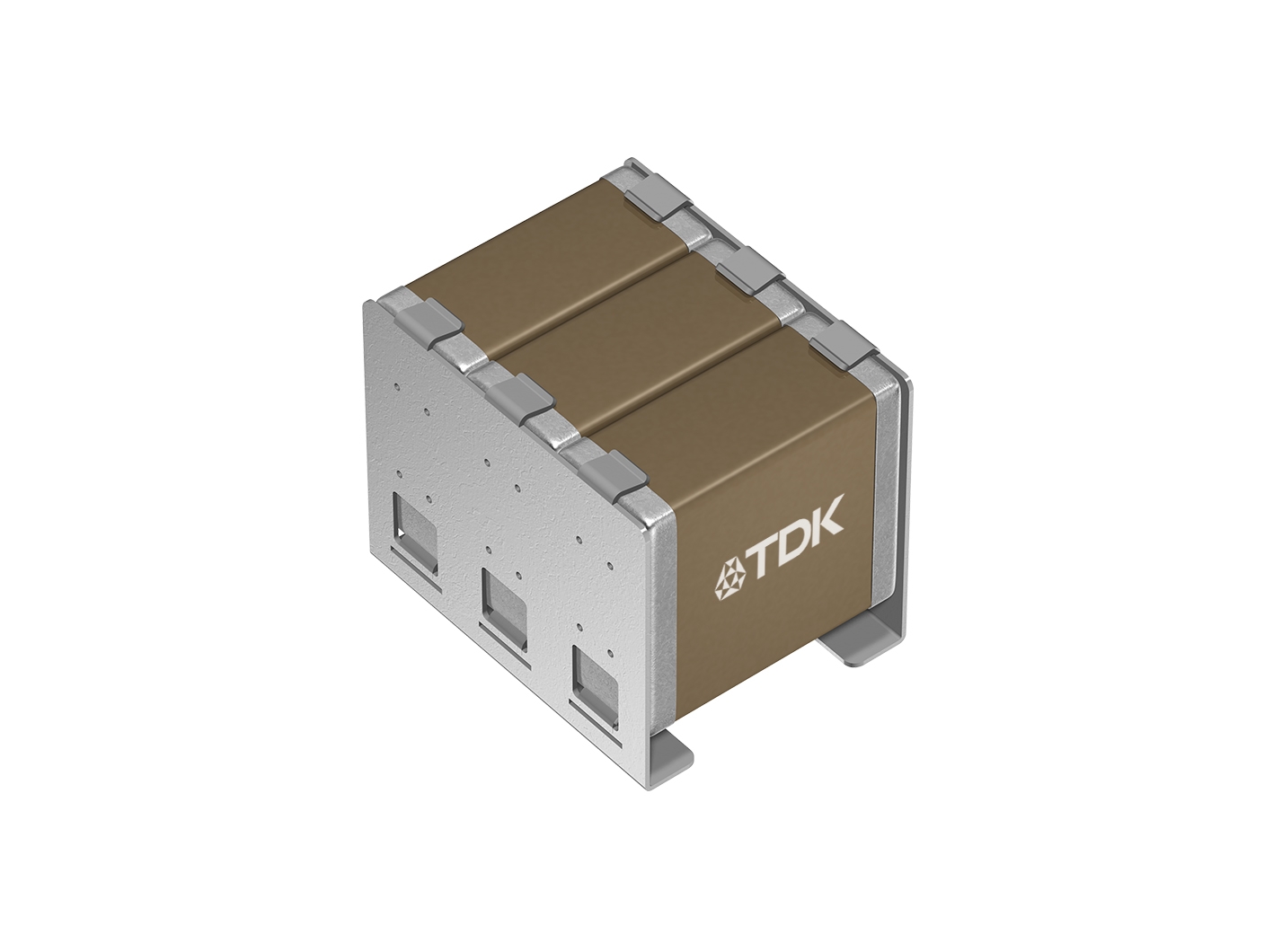 TDK Expands Inline Structure and Low-Resistance Type MEGACAP MLCCs with Metal Frames for Automotive